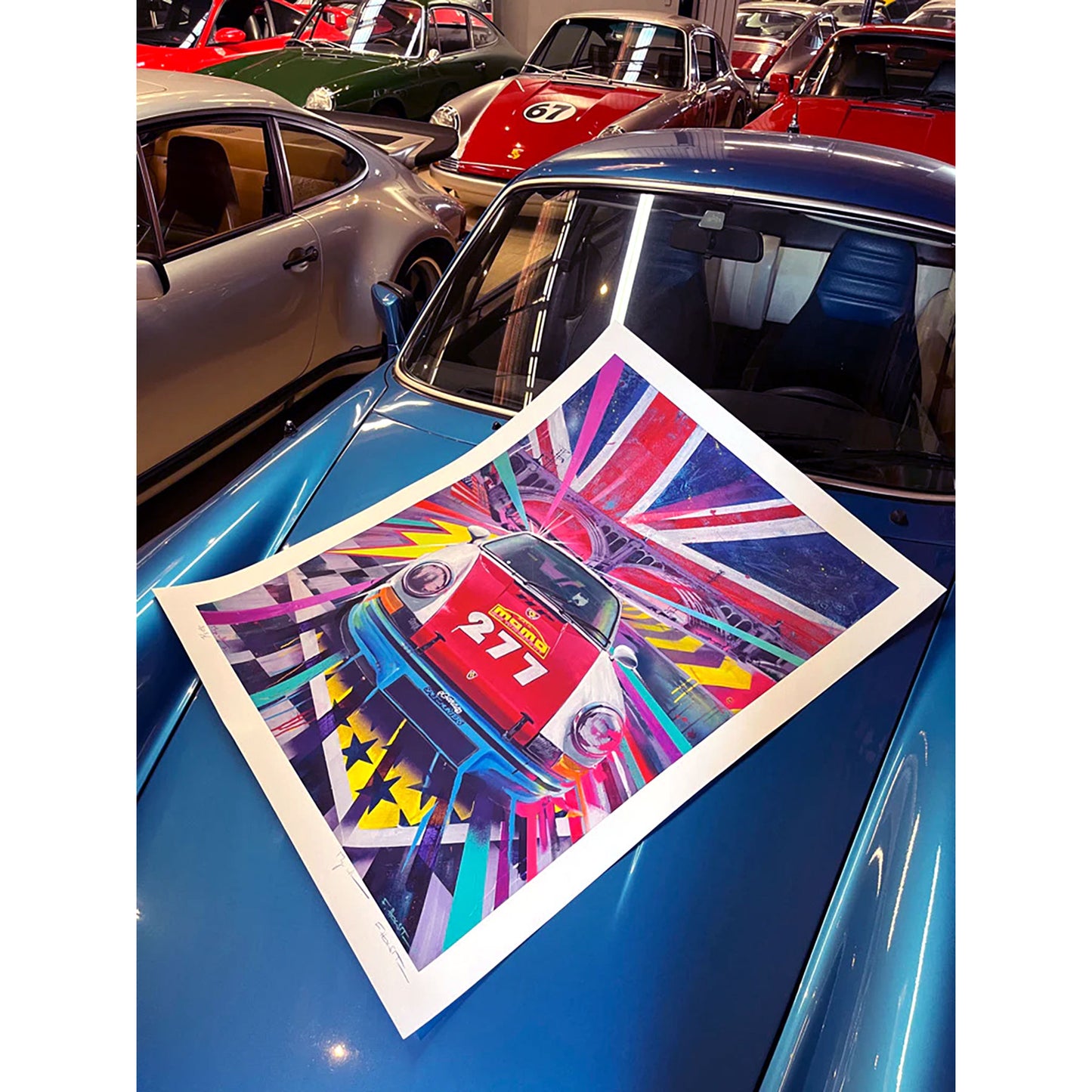 'Felix Holst X Magnus Walker 277' limited edition print