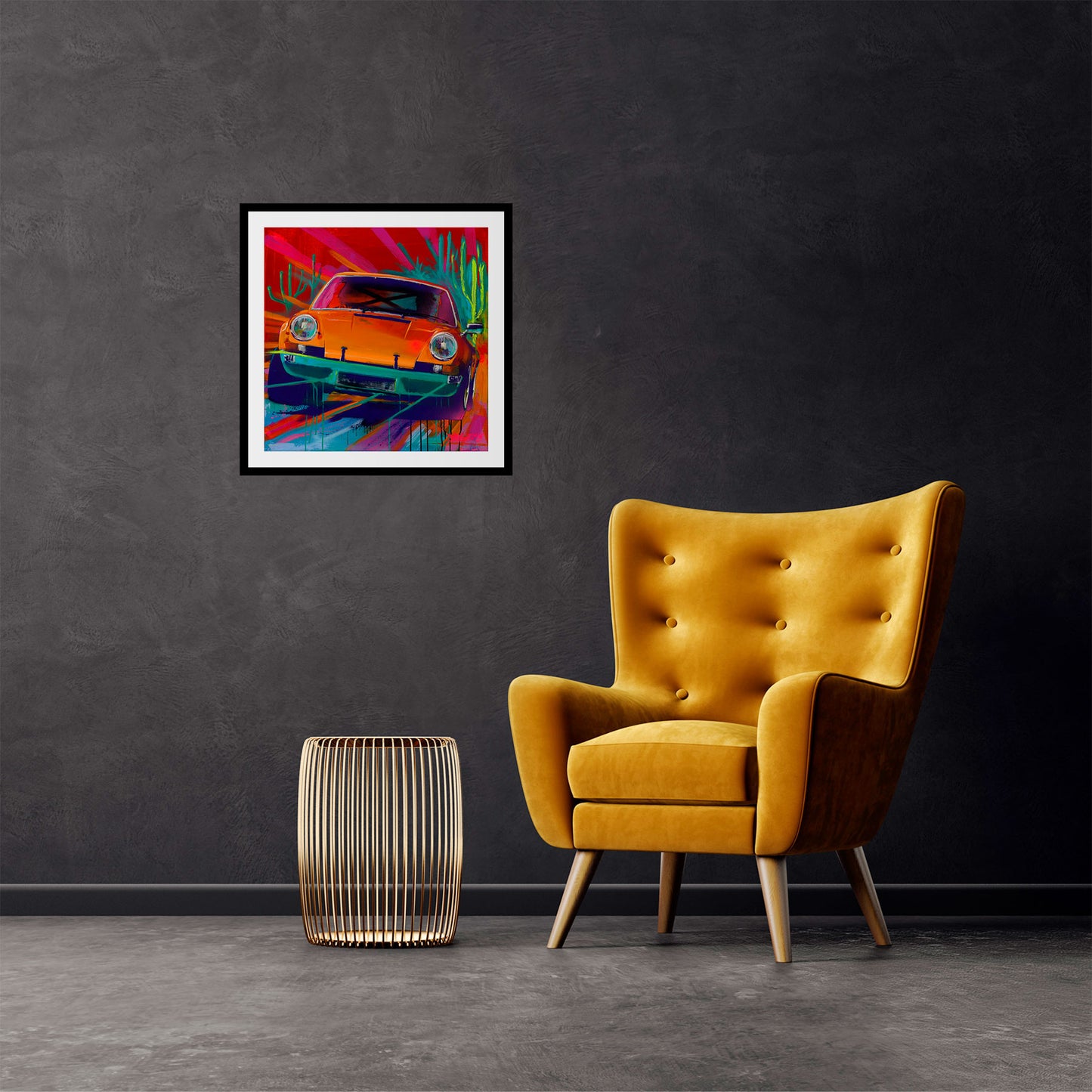 'CLOCKWOK ORANGE' Open Edition Giclée Print