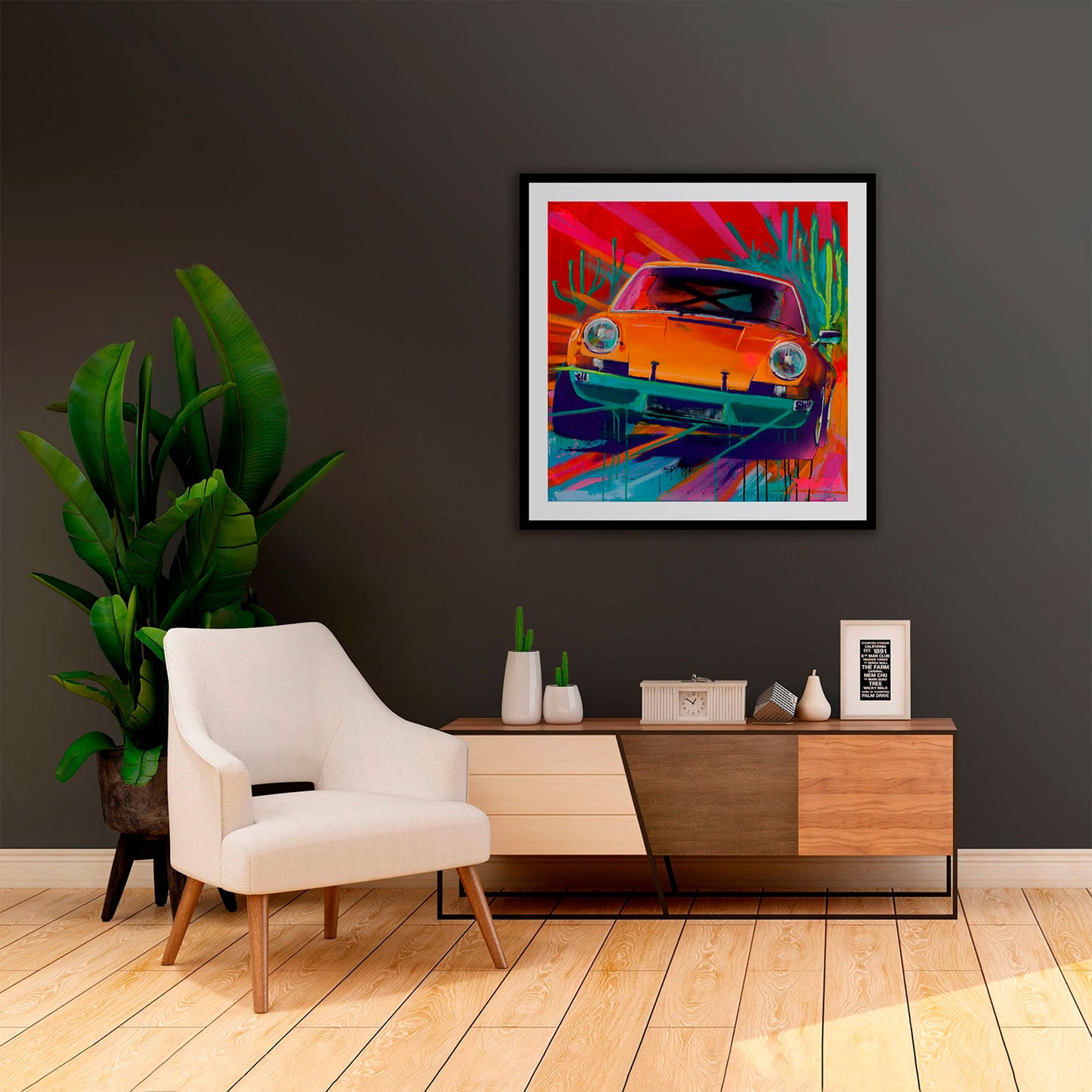 'CLOCKWORK ORANGE' Limited Edition Giclée Print. 1 0f 50