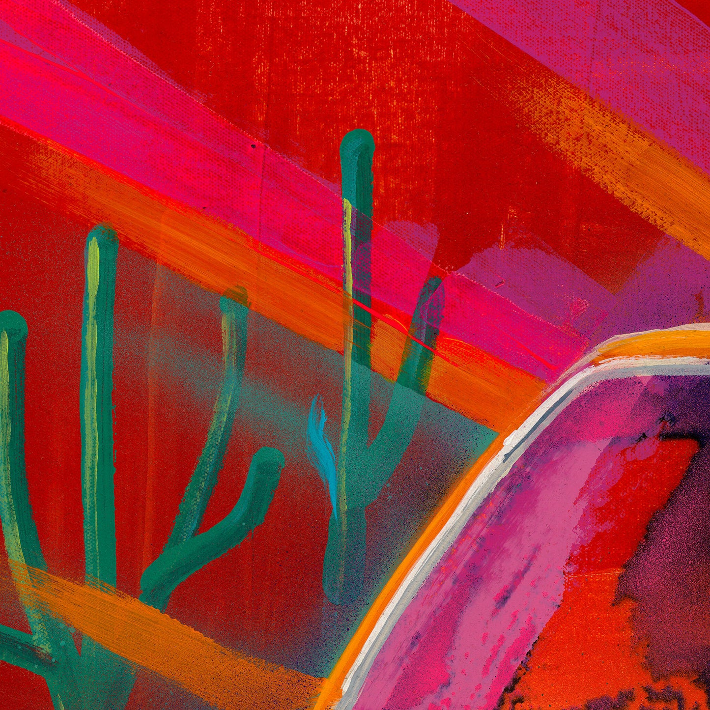 'CLOCKWOK ORANGE' Open Edition Giclée Print