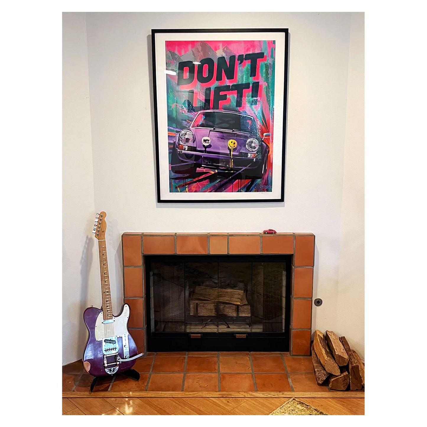 'DON'T LIFT!' Limited Edition Giclée Print. 1 0f 50 (Large)