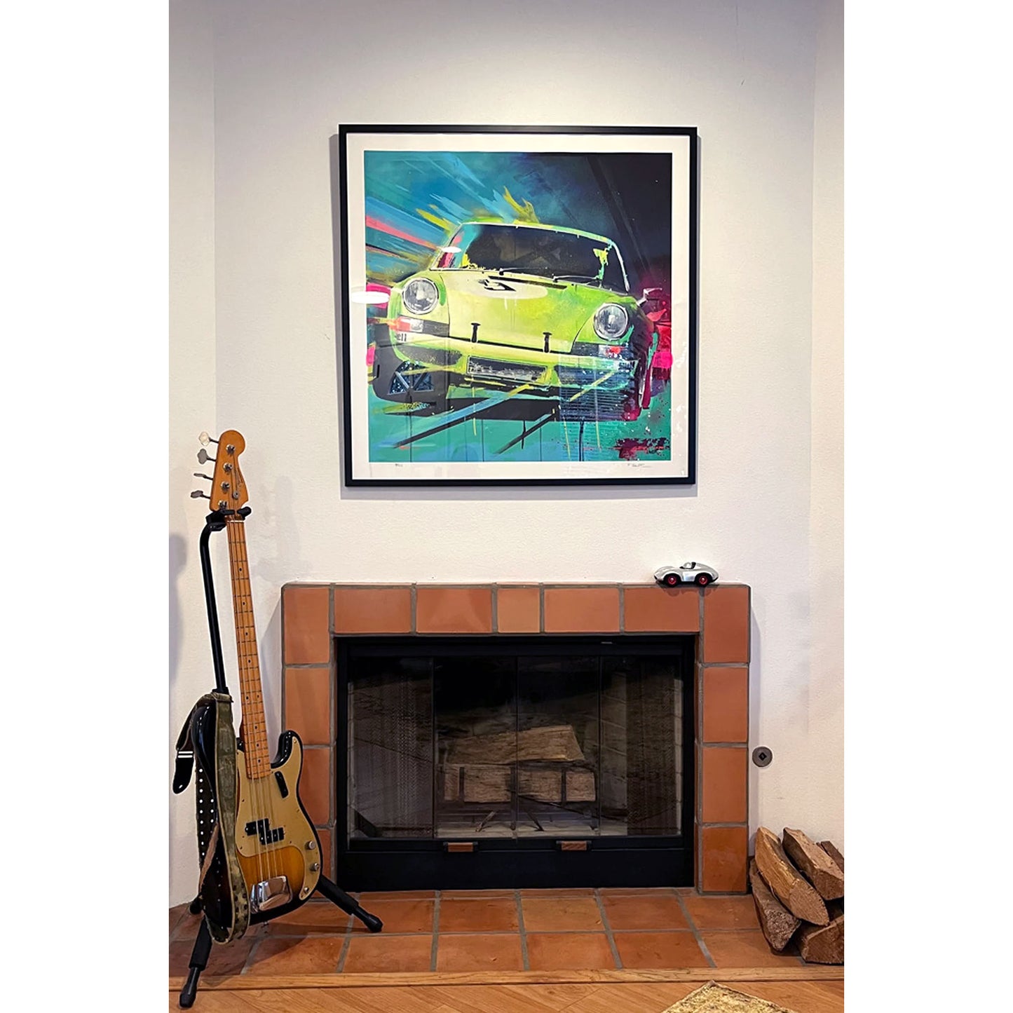 'LIME ELEVEN' Limited Edition Giclée Print. 1 of 50