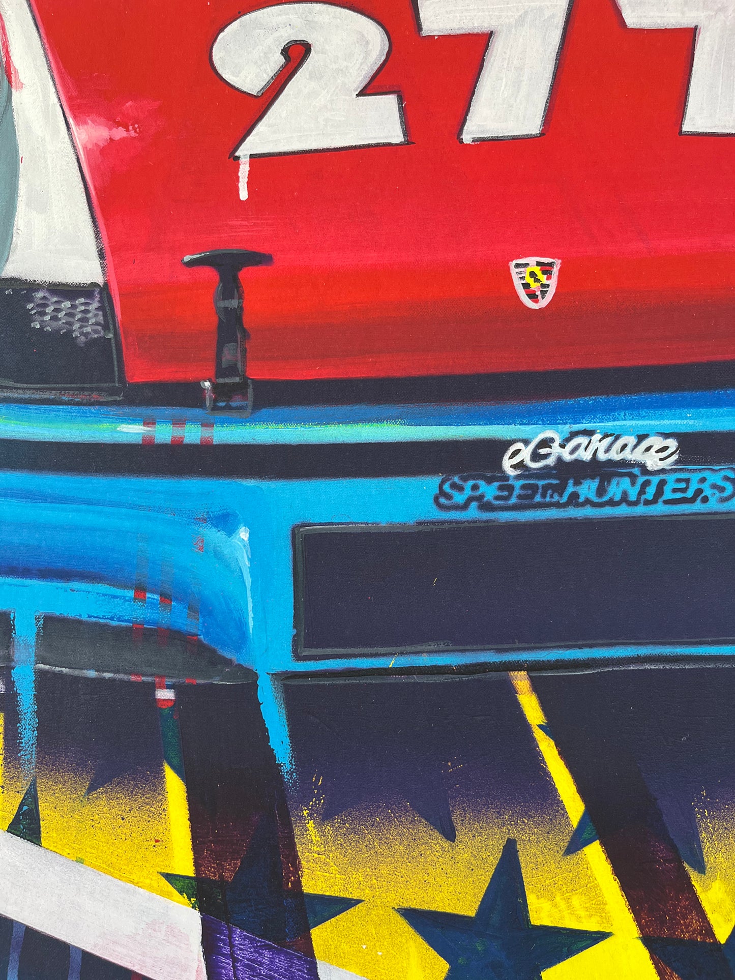 'Felix Holst X Magnus Walker 277' limited edition print