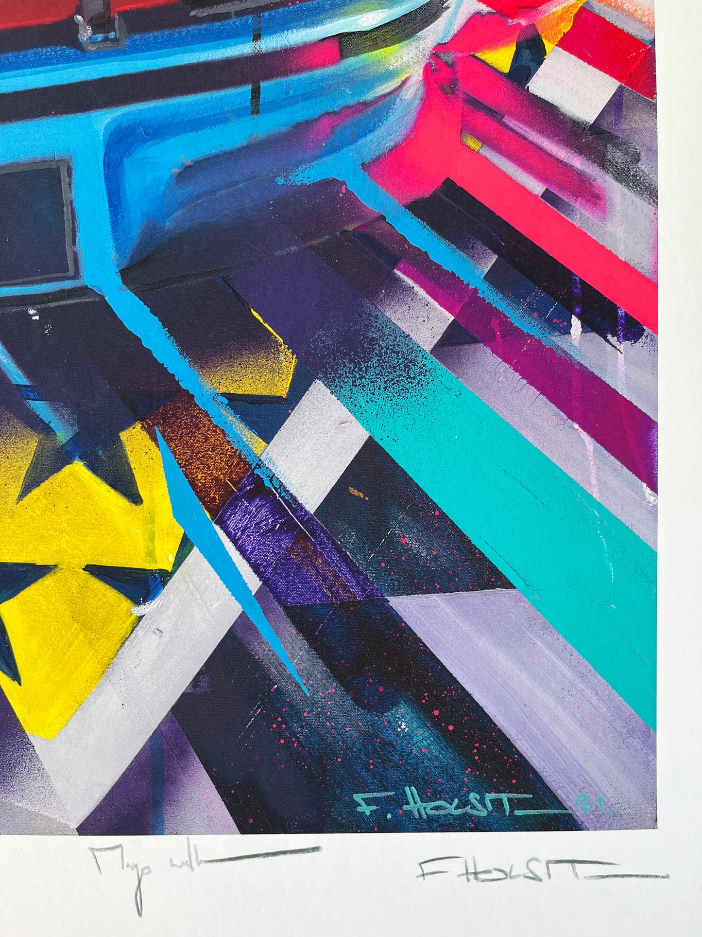 'Felix Holst X Magnus Walker 277' limited edition print