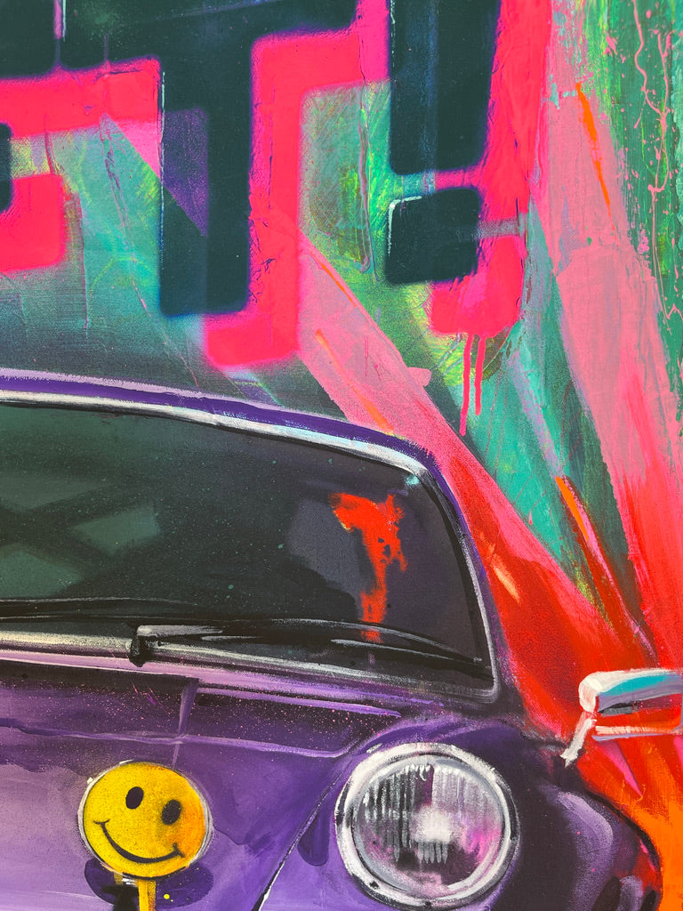 'DON'T LIFT!' Limited Edition Giclée Print. 1 0f 50 (Large)