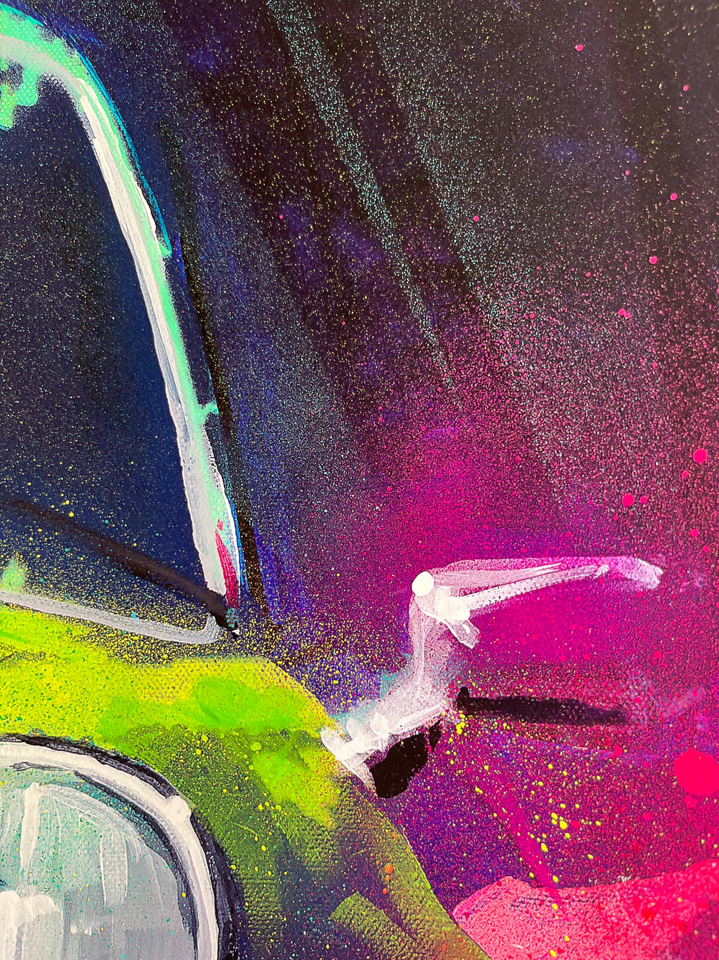 'LIME ELEVEN' Limited Edition Giclée Print. 1 of 50