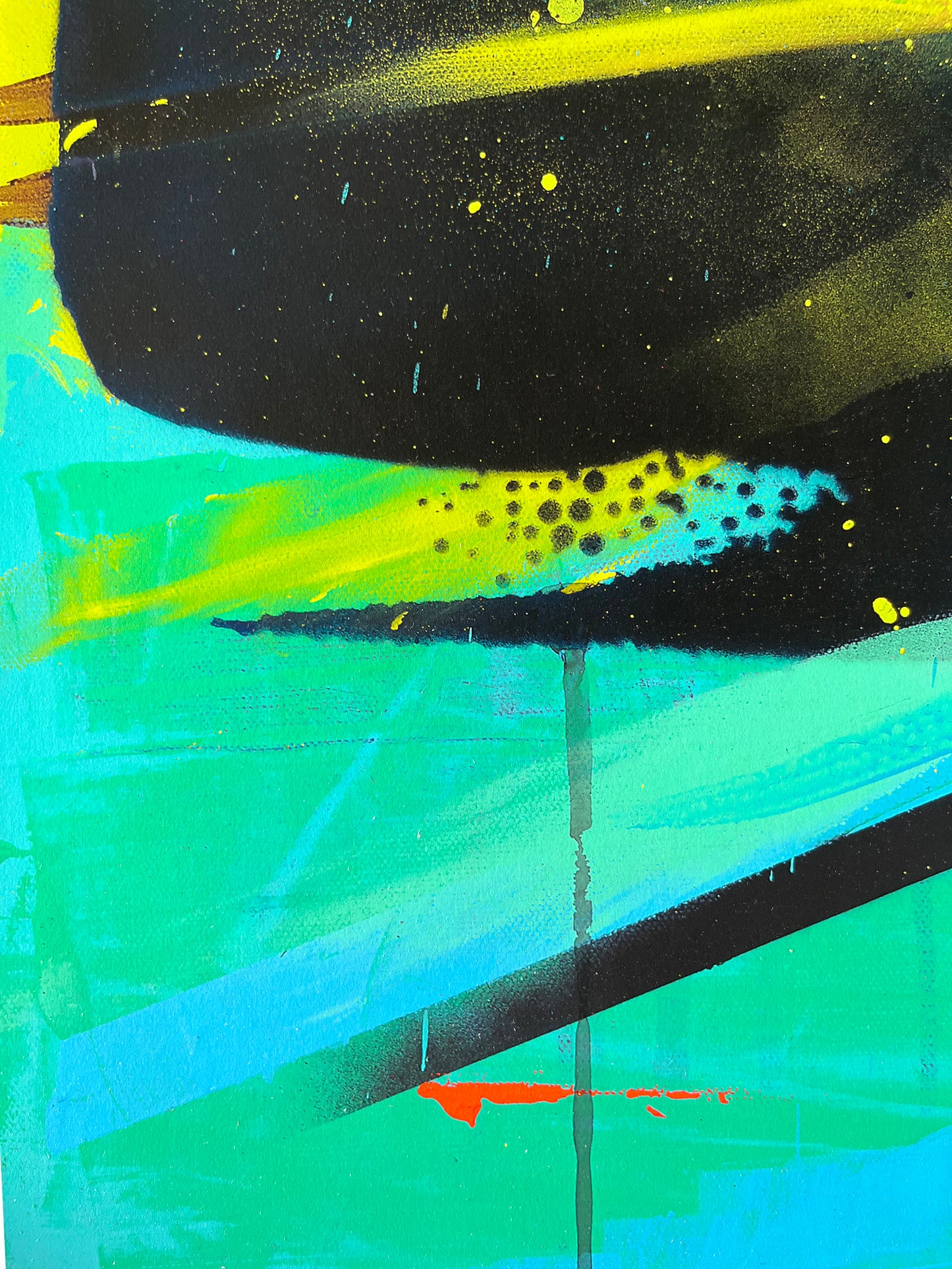 'LIME ELEVEN' Limited Edition Giclée Print. 1 of 50