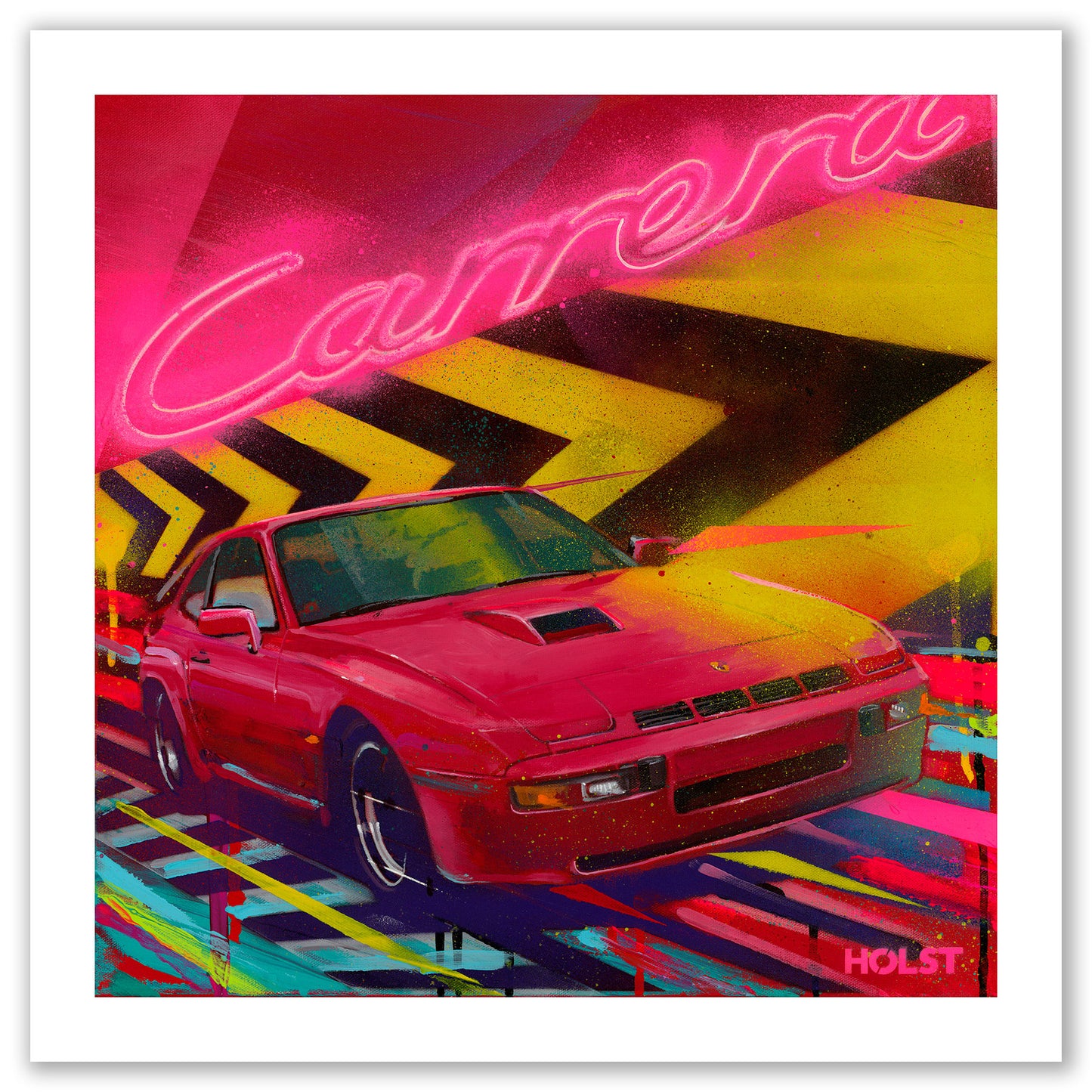 'NEON CARRERA' Open Edition Giclée Print