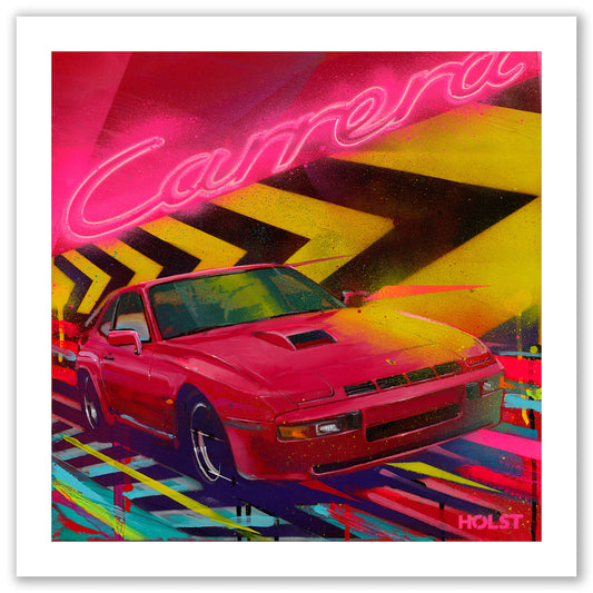 'NEON CARRERA' Open Edition Giclée Print