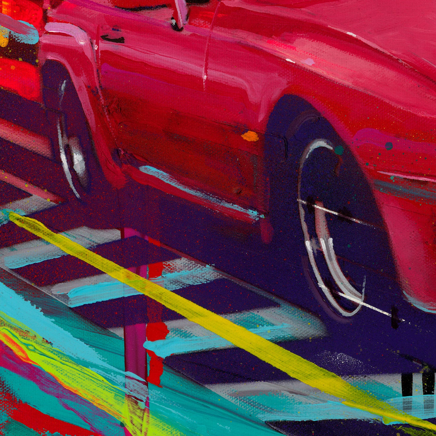'NEON CARRERA' Open Edition Giclée Print