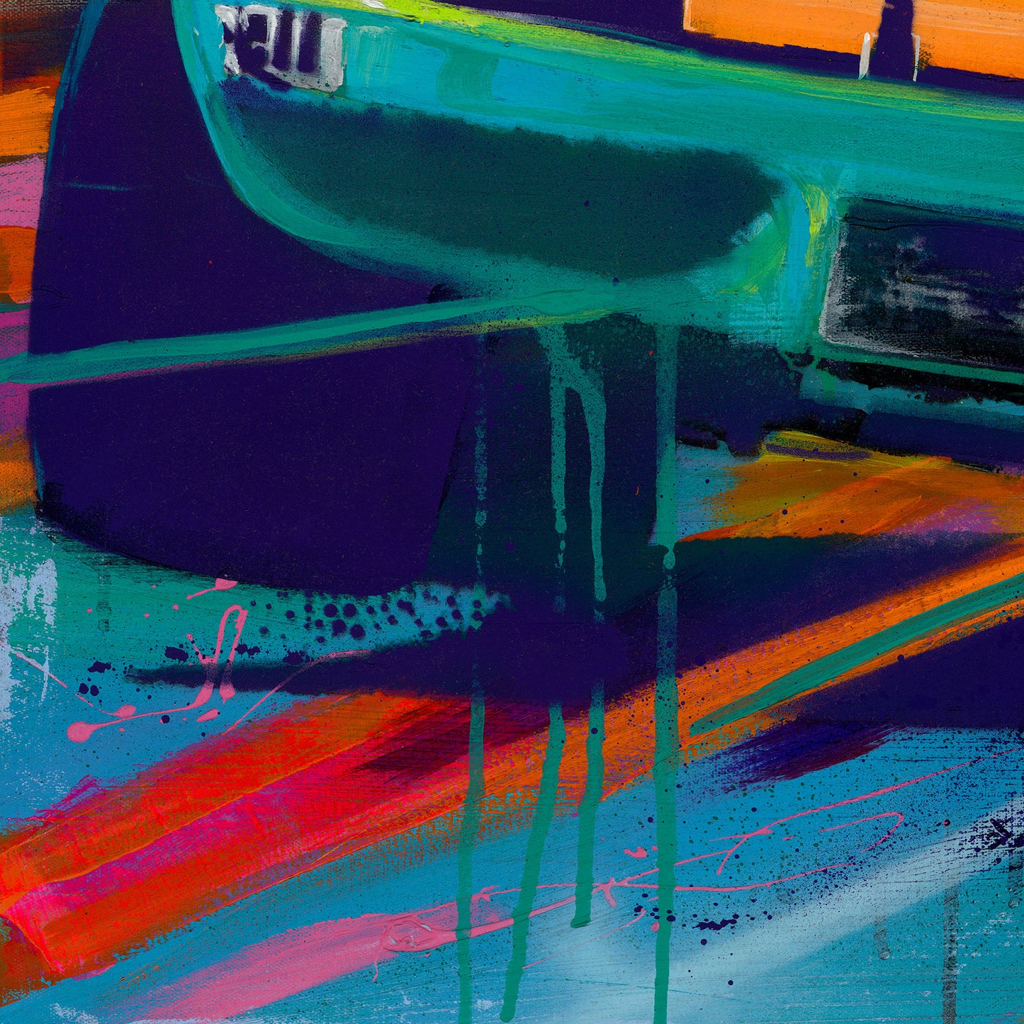 'CLOCKWOK ORANGE' Open Edition Giclée Print