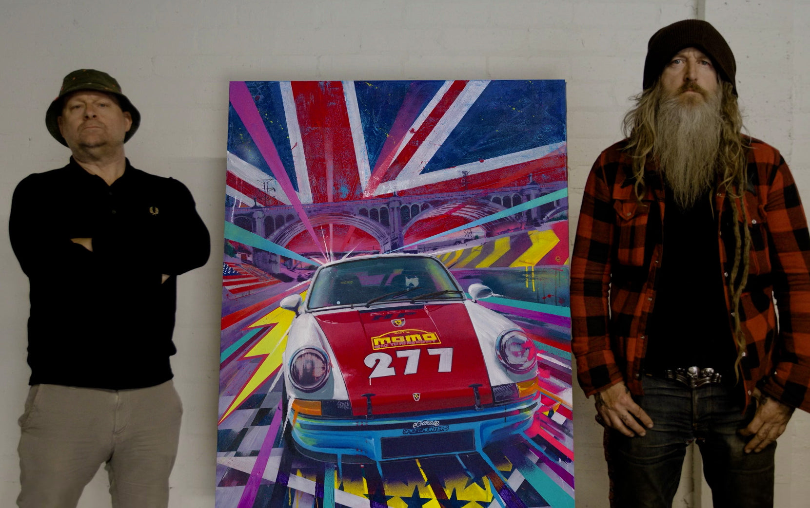 Felix Holst X Magnus Walker 277' limited edition print